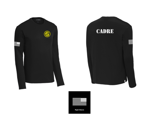 OCS Black Performance Fleece Crewneck Sweatshirt