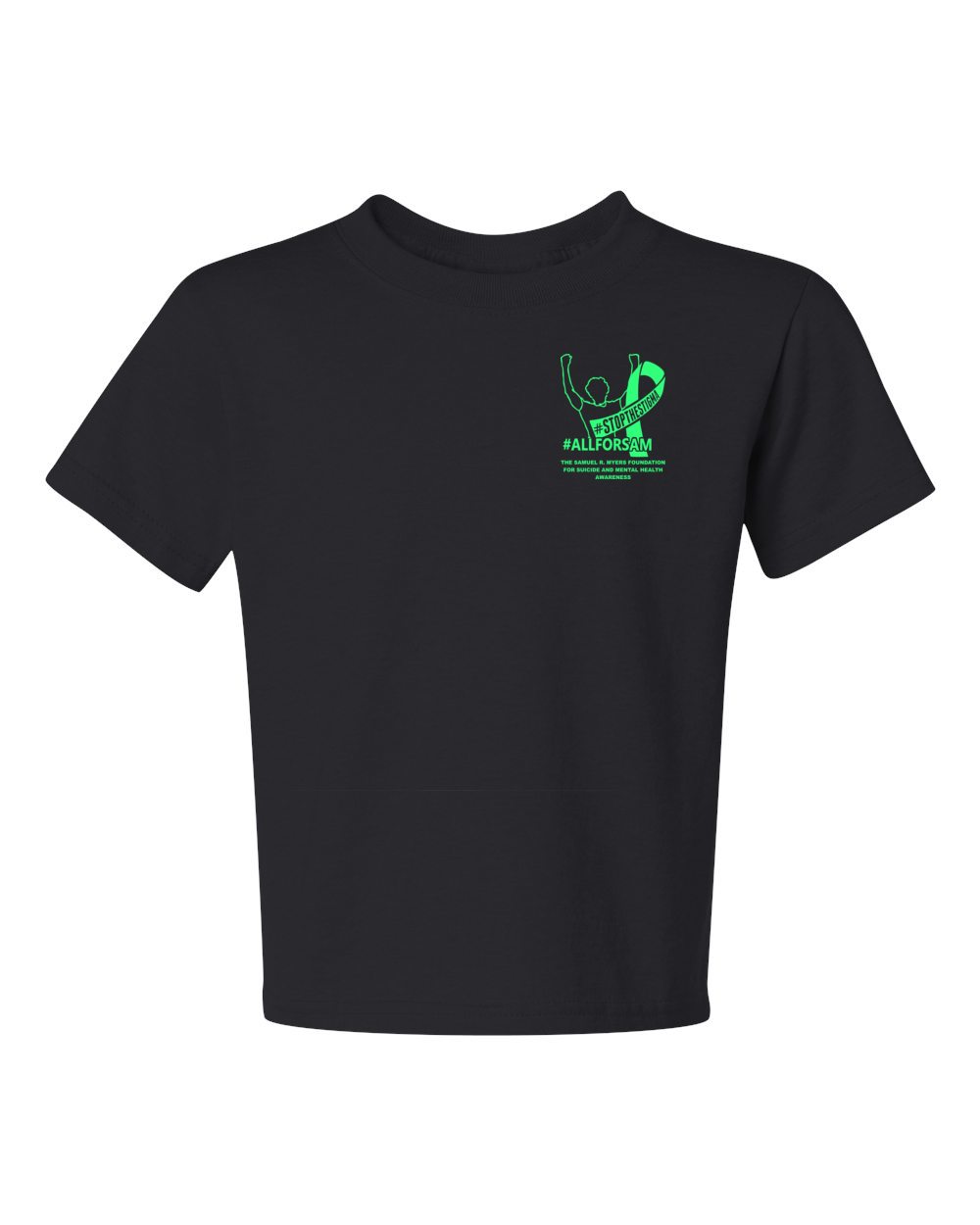 Youth Sam Myers Suicide Awareness 2025 T-Shirt