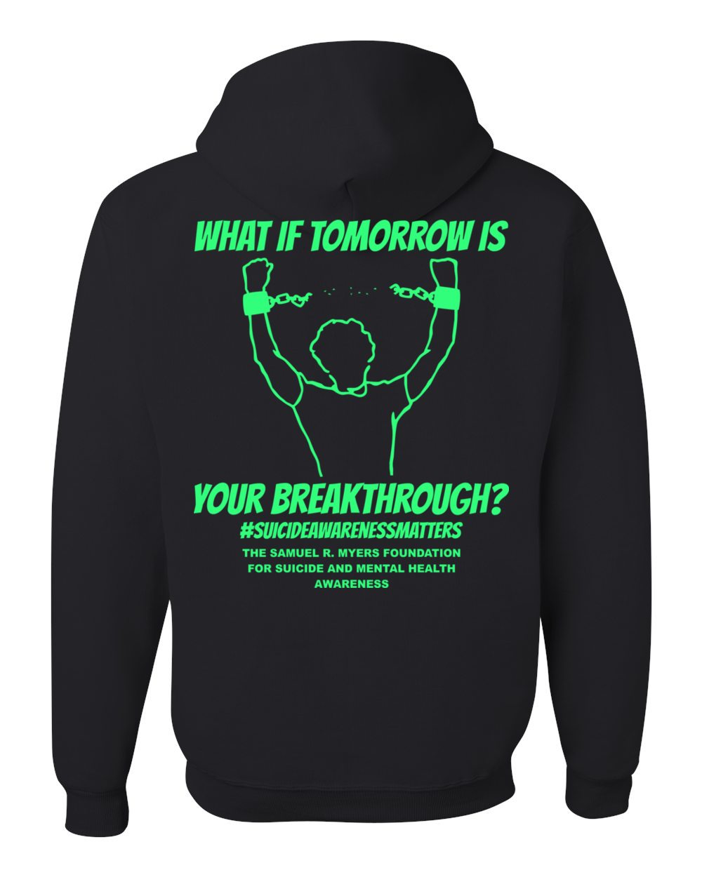 Adult Sam Myers Suicide Awareness 2025 Hooded Sweatshirt