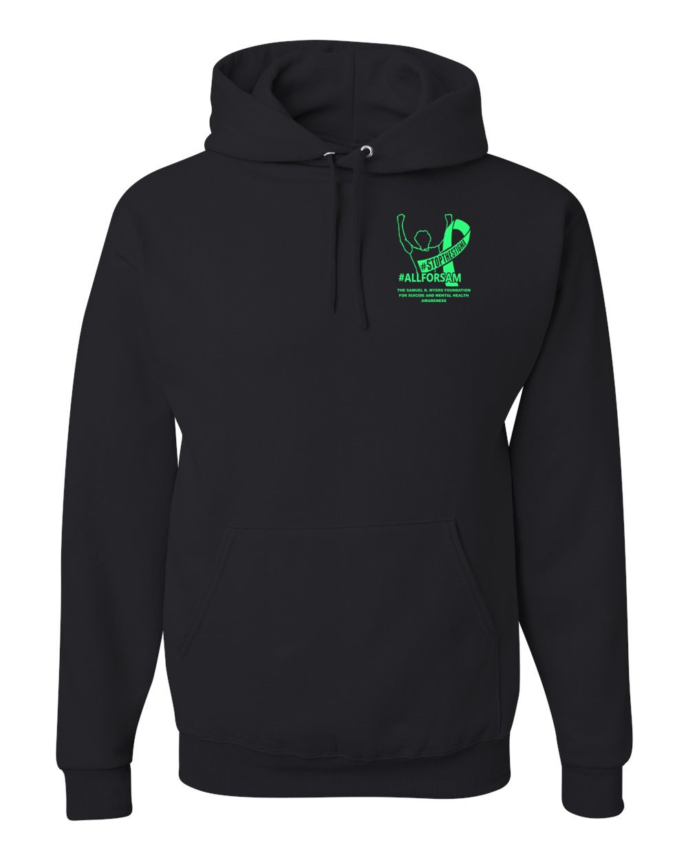 Adult Sam Myers Suicide Awareness 2025 Hooded Sweatshirt