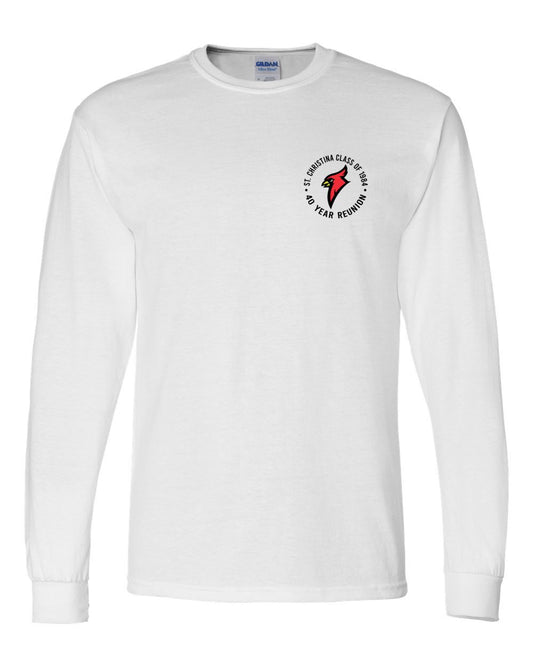 Adult St Christina 40 Year Class Reunion Longsleeve T-Shirt