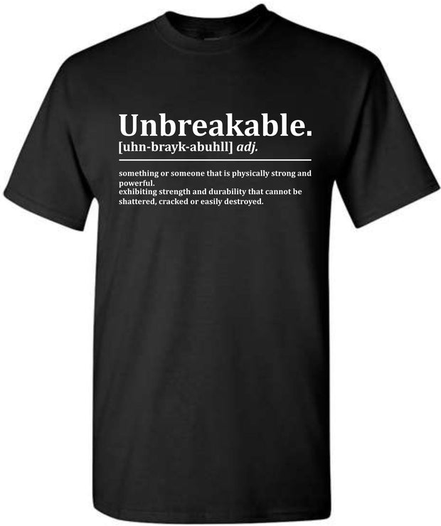 Adult Apply Pressure-Unbreakable Definition T-Shirt