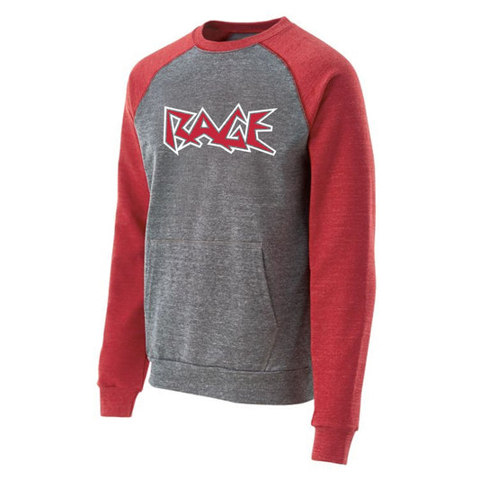Roster Crewneck Sweatshirt with Rage Design