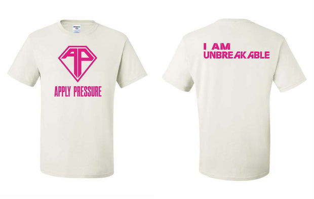Adult Apply Pressure Specialty Pink T-Shirt