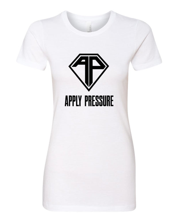 Adult Apply Pressure Delux Ladies T-Shirt