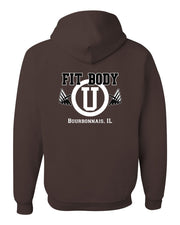 Adult Fit Body U Hooded Sweatshirt