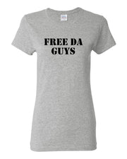 Free Da Guys Wording Ladies T-shirt