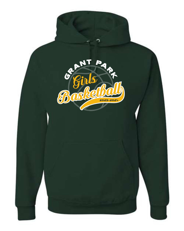 Adult Grant Park Girls Basketball Spiritwear Hooded Sweatshirt