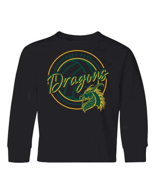 Youth Grant Park Middle School Volleyball 2023 Longsleeve T-Shirt