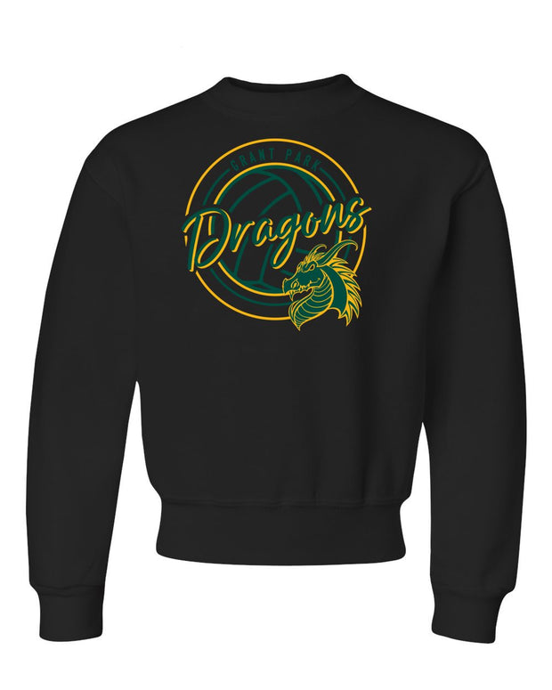 Youth Grant Park Middle School Volleyball 2023 Crewneck
