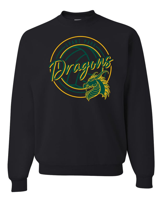 Adult Grant Park Middle School Volleyball 2023 Crewneck