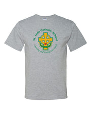 SPIRITWEAR St. Jude T-Shirt with Full Front Cross Logo