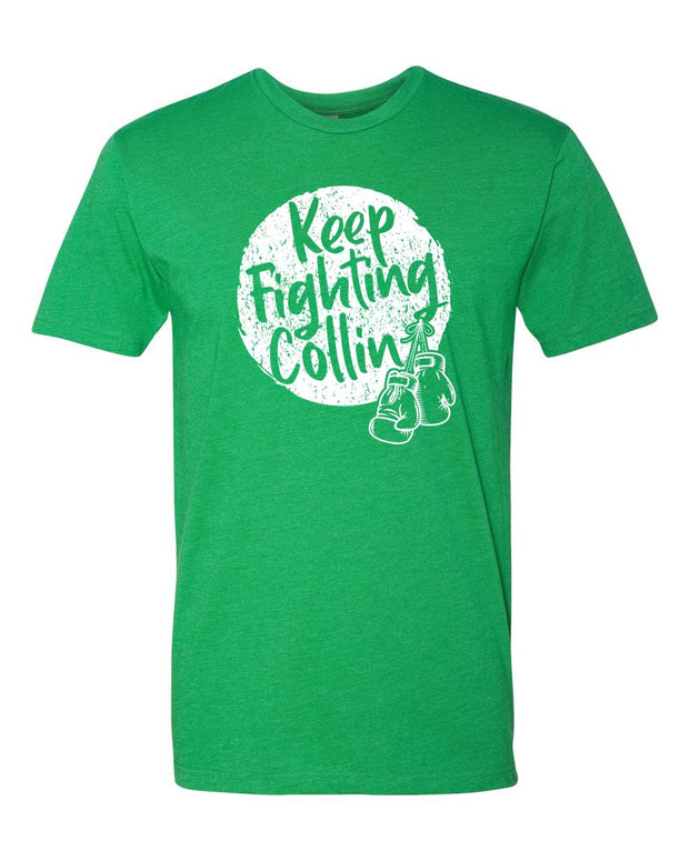 Adult Keep Fighting Collin CVC T-Shirt