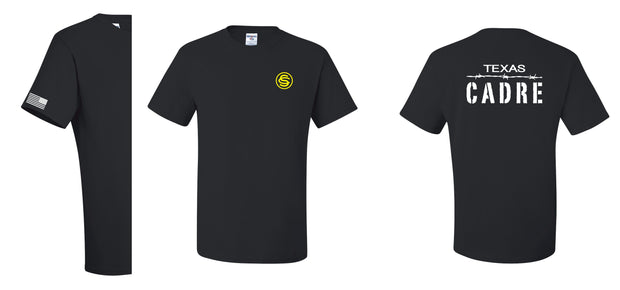 Texas Cadre OCS Black Performance T-Shirt