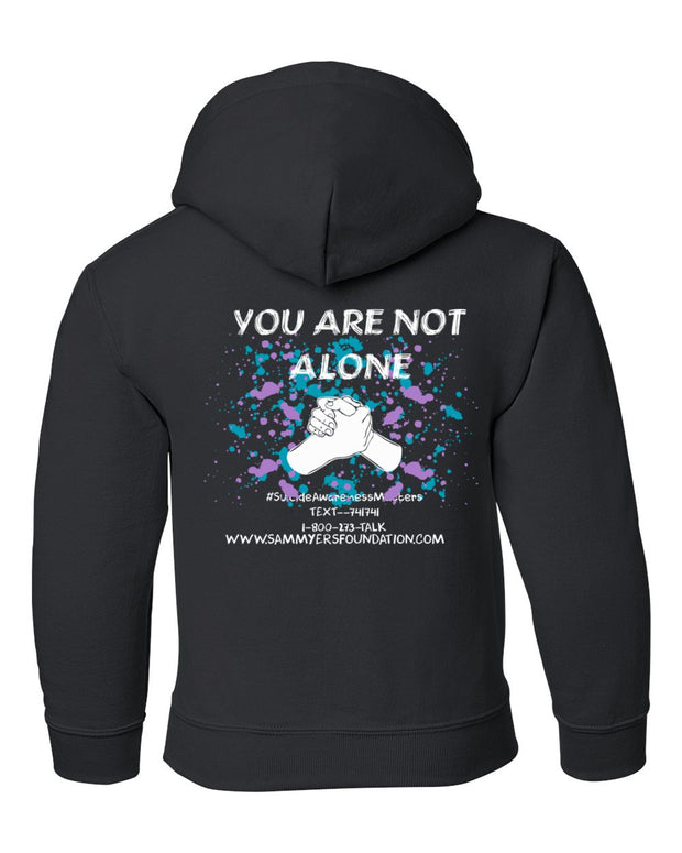 Youth You Are Not Alone Hooded Sweatshirt