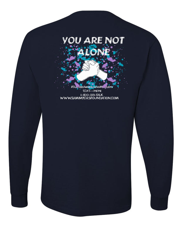 Adult You Are Not Alone Longsleeve