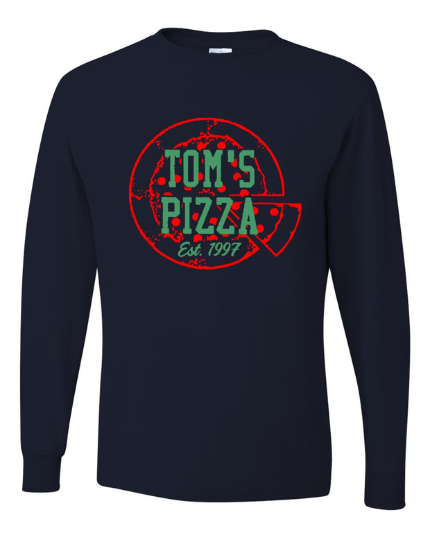 Adult Tom's Pizza Longsleeve T-Shirt