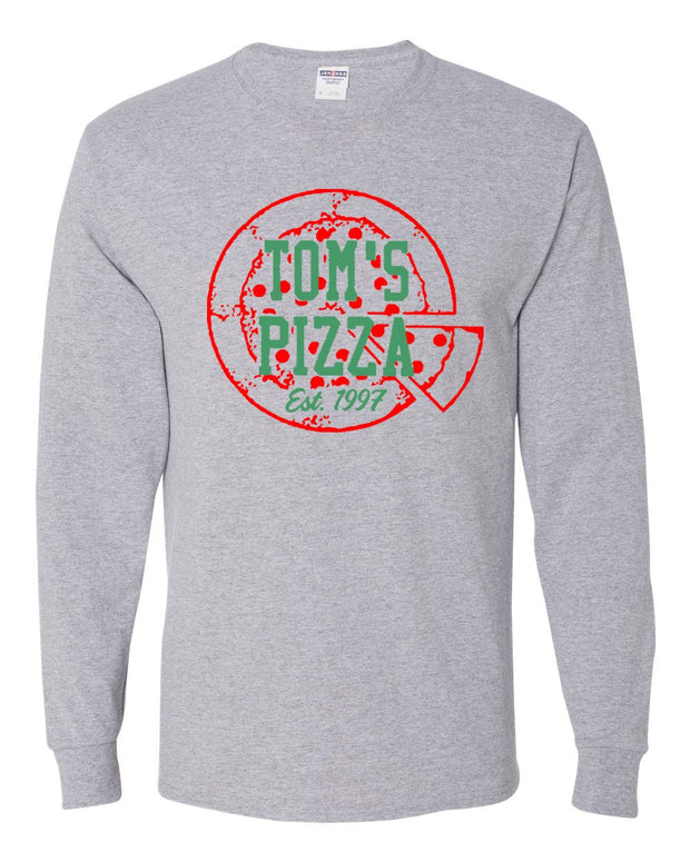 Adult Tom's Pizza Longsleeve T-Shirt
