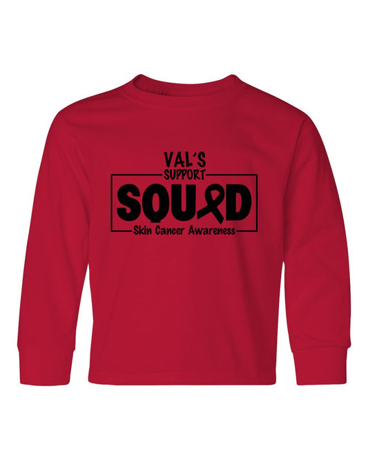Youth Val's Support Squad Longsleeve