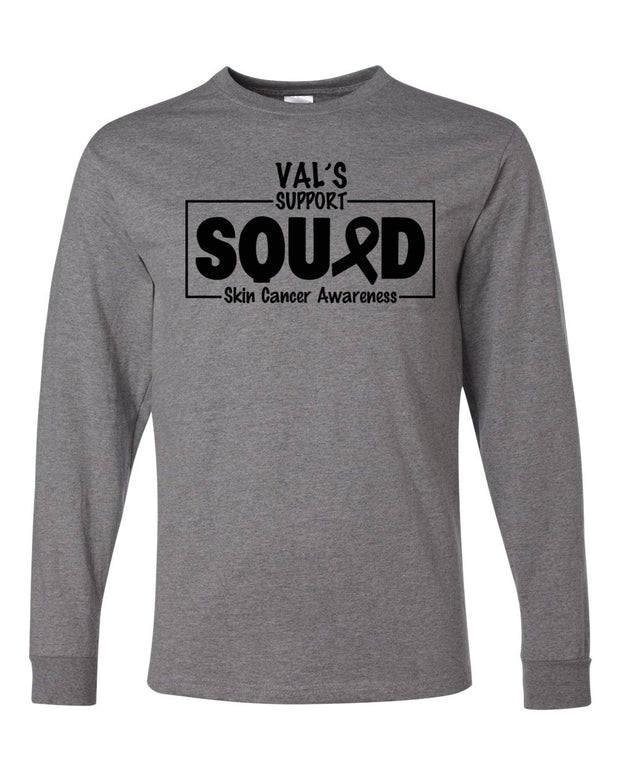 Adult  Val's Support Squad Longsleeve