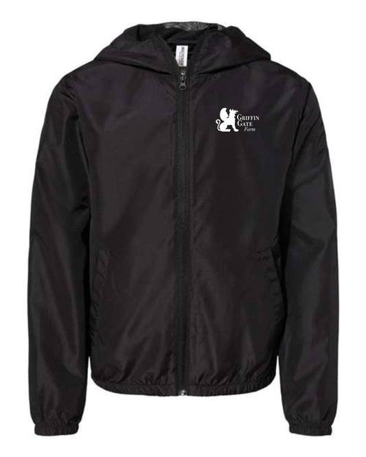 Youth Griffin Gate Farm Lightweight Windbreaker Full-Zip Jacket